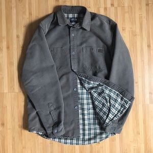 Stussy Flannel Lined Button Up